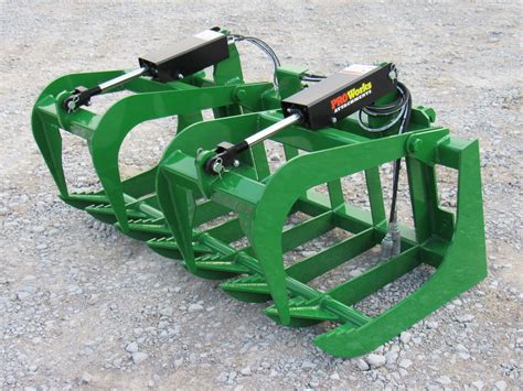 grapple bucket for john deere skid steer|john deere 1025r grapple attachment.